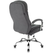 Кресло компьютерное Бюрократ для руководителя Бюрократ T-9950SL Fabric серый Alfa 44 крестовина металл хром мягкая обивка из