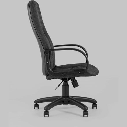 Компьютерное кресло Stool Group офисное Слайс обивка ткань серый крестовина нейлон 