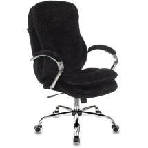Компьютерное кресло Бюрократ руководителя Бюрократ T-9950SL Fabric черный Light-20 крестовина металл хром мягкая обивка из ве