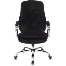 Компьютерное кресло Бюрократ руководителя Бюрократ T-9950SL Fabric черный Light-20 крестовина металл хром мягкая обивка из ве