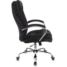 Компьютерное кресло Бюрократ руководителя Бюрократ T-9950SL Fabric черный Light-20 крестовина металл хром мягкая обивка из ве