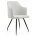 Стул на металлокаркасе Lans light grey fabric 
