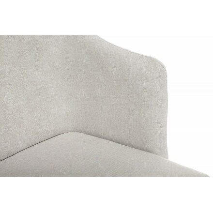 Стул на металлокаркасе Lans light grey fabric 