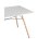 Стол Eames DSW Rectangle белый 