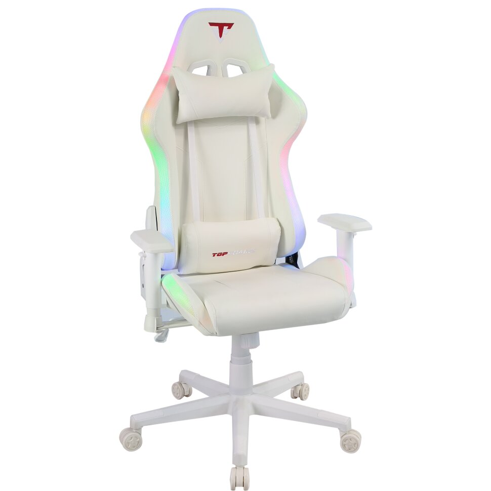 спортивное с подсветкой TopChairs GMM-080 белый спортивное с подсветкой TopChairs GMM-080 белый