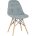 Стул Stool Group DSW SOFT серо-голубой обивка рогожка ножки массив бука металлический каркас 