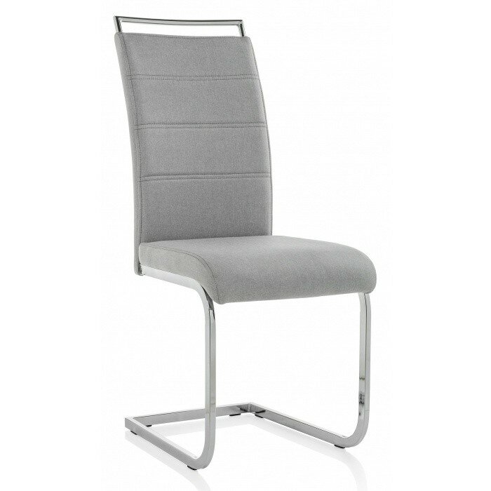Стул на металлокаркасе Oddy light grey fabric Стул на металлокаркасе Oddy light grey fabric