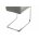 Стул на металлокаркасе Oddy light grey fabric 