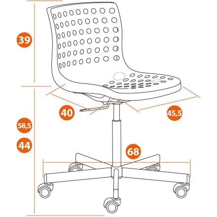 Офисное кресло SKALBERG OFFICE (mod. C-084-B) 