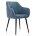 Стул на металлокаркасе Mody blue fabric 