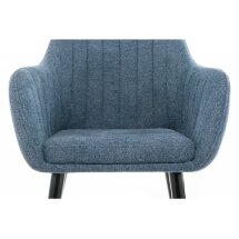 Стул на металлокаркасе Mody blue fabric