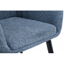 Стул на металлокаркасе Mody blue fabric