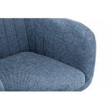 Стул на металлокаркасе Mody blue fabric
