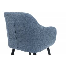 Стул на металлокаркасе Mody blue fabric