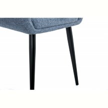 Стул на металлокаркасе Mody blue fabric