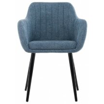 Стул на металлокаркасе Mody blue fabric