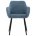 Стул на металлокаркасе Mody blue fabric 