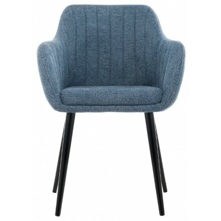 Стул на металлокаркасе Mody blue fabric 