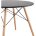 Стол Eames DSW D80 черный 