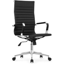 Компьютерное кресло Reus pu black / chrome