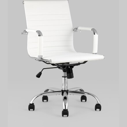 Кресло офисное TopChairs City S белое 