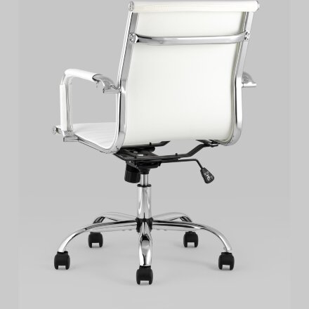 Кресло офисное TopChairs City S белое 