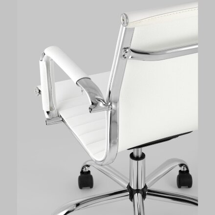 Кресло офисное TopChairs City S белое 
