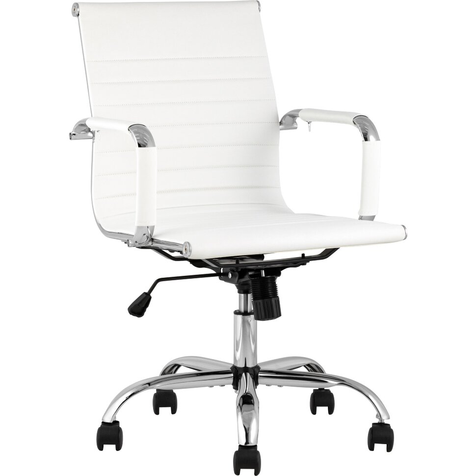 Кресло офисное TopChairs City S белое Кресло офисное TopChairs City S белое