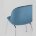Стул Stool Group Beetle маренго хромированные ножки 