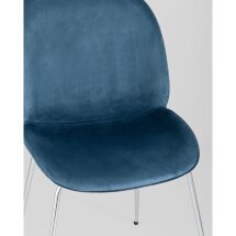 Стул Stool Group Beetle маренго хромированные ножки
