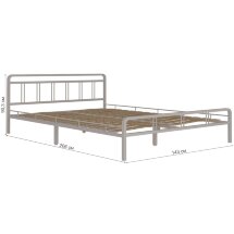 Кровать Рейк 140х200 белая