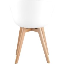Кресло Libra Soft белое 2 шт