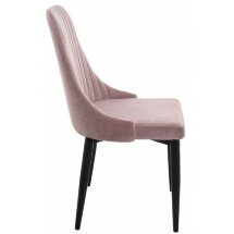 Стул на металлокаркасе Kora light purple