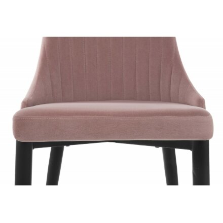 Стул на металлокаркасе Kora light purple 