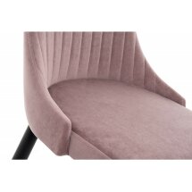 Стул на металлокаркасе Kora light purple