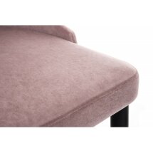 Стул на металлокаркасе Kora light purple
