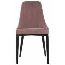 Стул на металлокаркасе Kora light purple