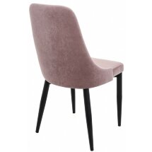 Стул на металлокаркасе Kora light purple