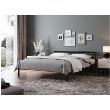 Кровать Фади-02 160х200 черная