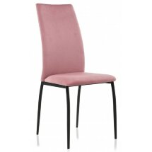 Стул на металлокаркасе Tod pink / black