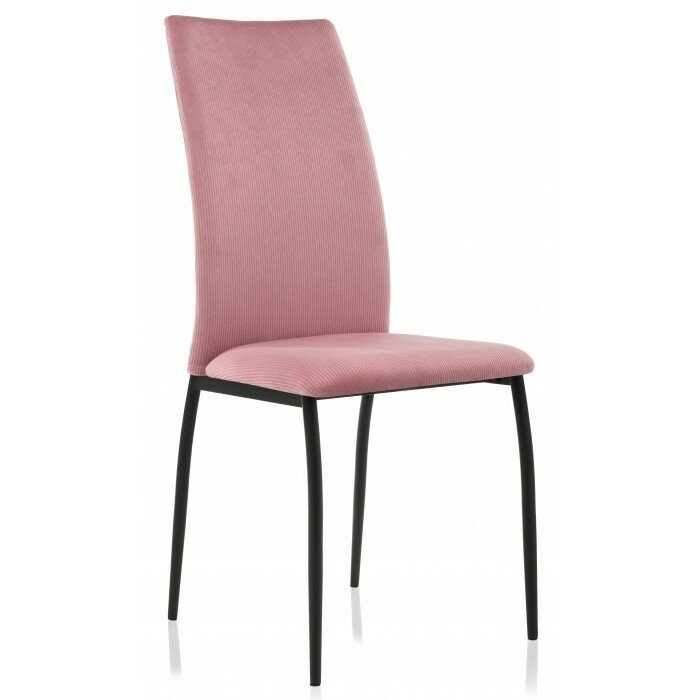 Стул на металлокаркасе Tod pink / black Стул на металлокаркасе Tod pink / black
