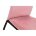 Стул на металлокаркасе Tod pink / black 