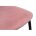 Стул на металлокаркасе Tod pink / black 