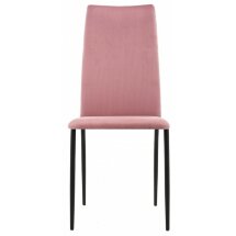 Стул на металлокаркасе Tod pink / black