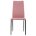 Стул на металлокаркасе Tod pink / black 