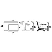 Детское кресло ErgoKids Y-507 BR Armrests  арт.Y-507 ARM / BR    с подлокотниками  - обивка коричневая однотонная  одна коробка