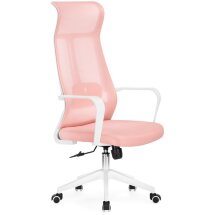 Компьютерное кресло Tilda pink / white