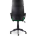 Кресло офисное / IQ  / (black plastic green) черный пластик / зеленая ткань 