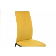 Стул на металлокаркасе Tod yellow / black