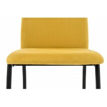 Стул на металлокаркасе Tod yellow / black